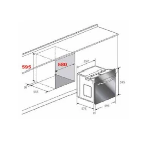 Electric Oven 60 cm -Built in